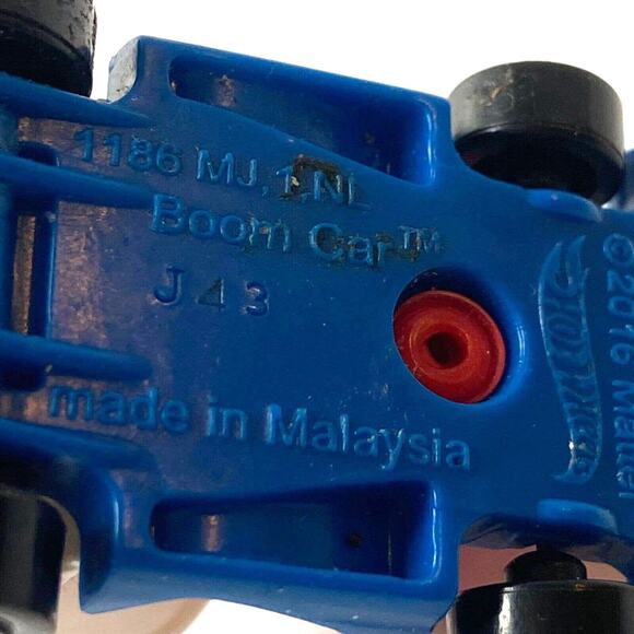 Mattel Hot Wheels Boom Car 1/5 Diecast 66/365 HW Ride Ons 2016 Red - Picture 3 of 8